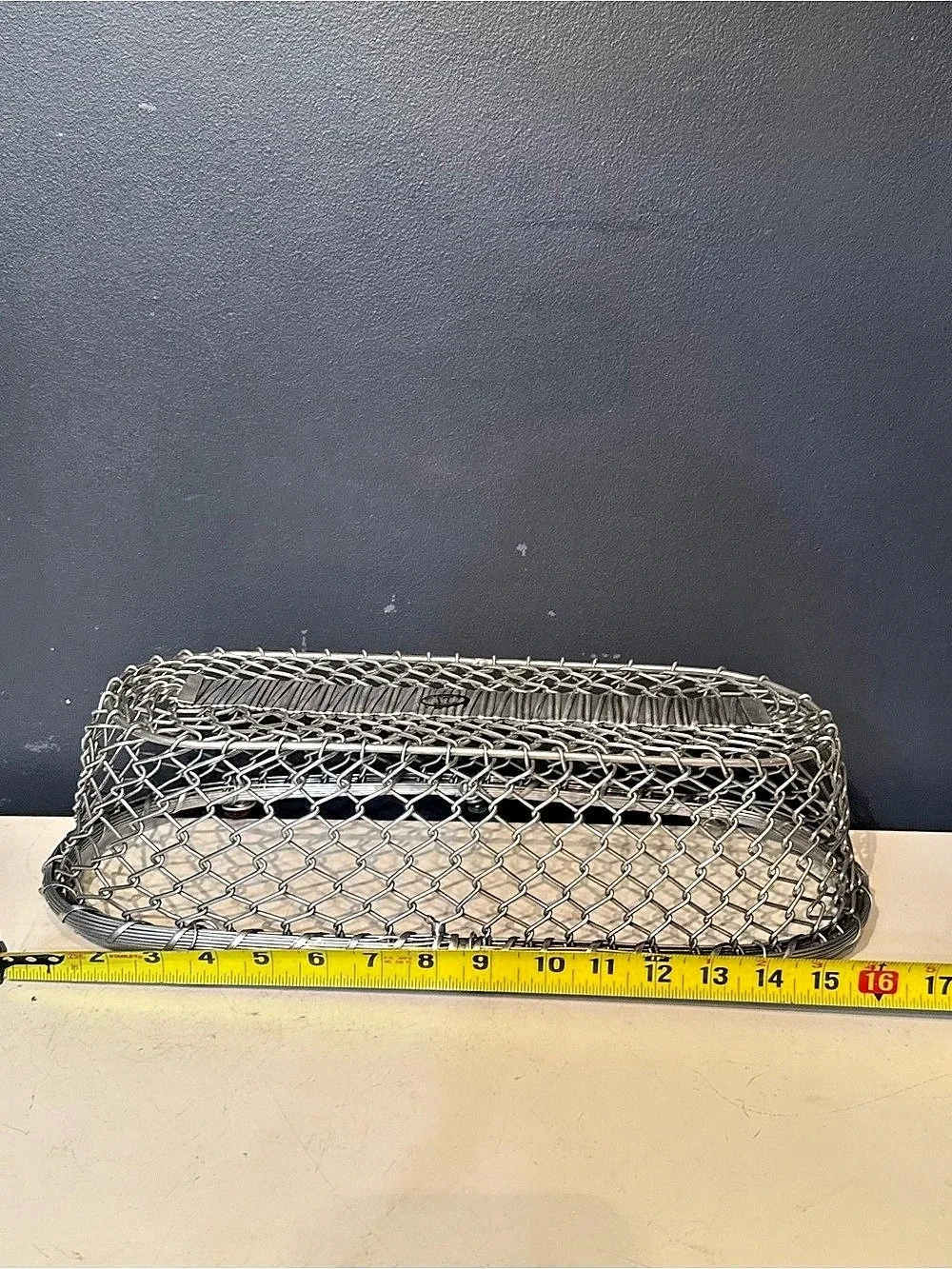 Dary Rees Original Wire Basket Set in Silver & Blue